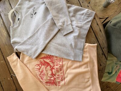Crew Neck Elk Bugling