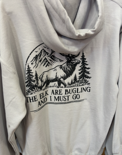 Hoodie Elk Bugling