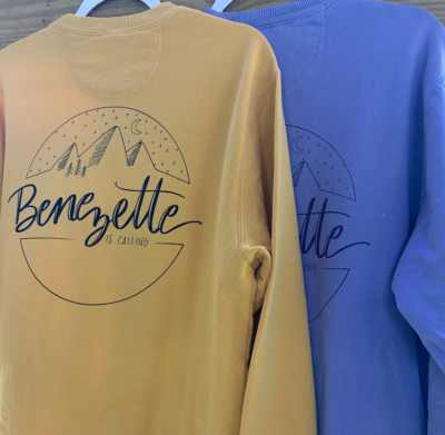Benzette is Calling Crew Neck